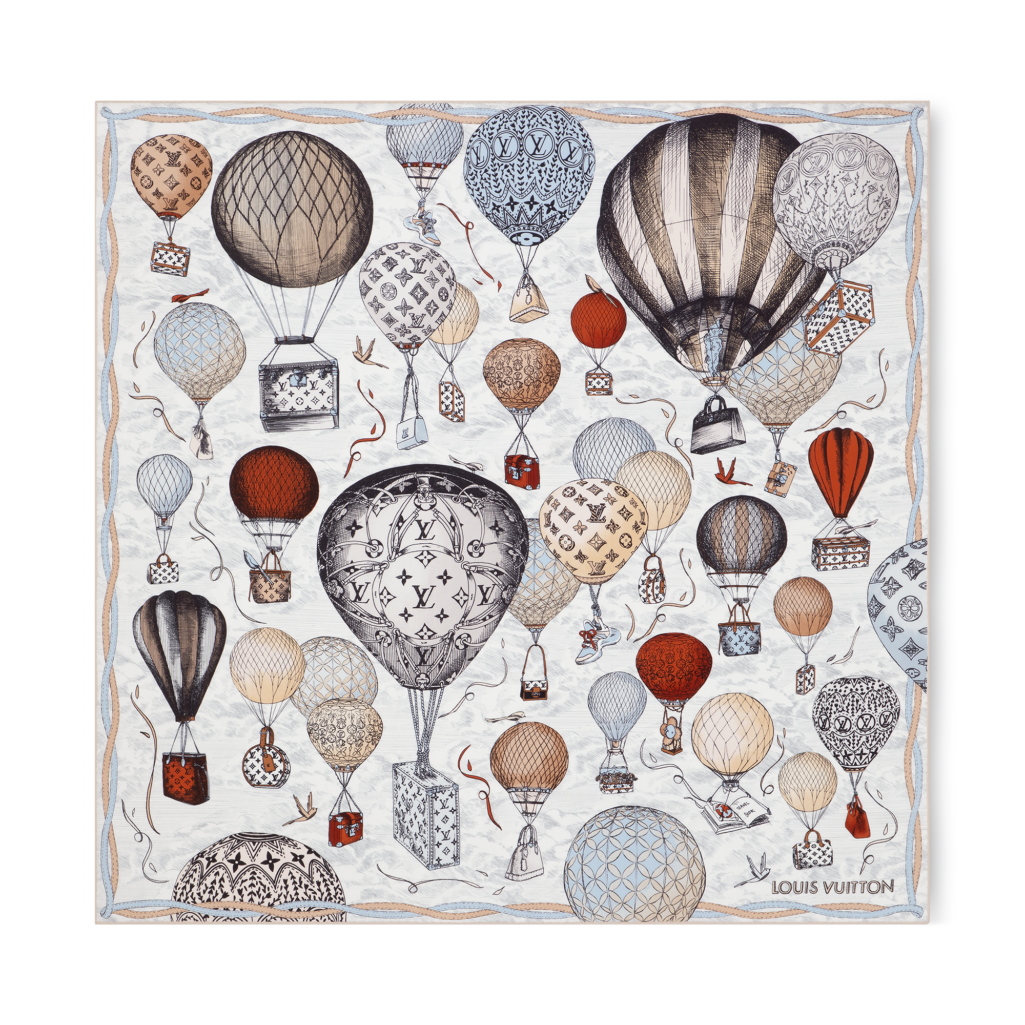 ルイヴィトン　エシャルプ　バルーン Up And Away Square 90 S00 - Accessories | LOUIS VUITTON